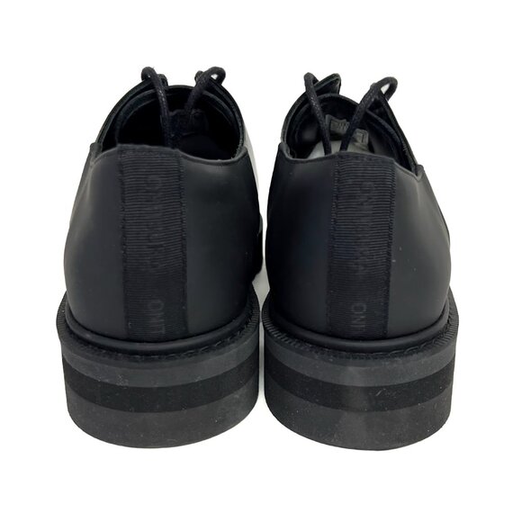 The Onitsuka Derby 1181A378 Unisex Black Leather US 8 (0529) main image 4